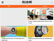 Tablet Screenshot of cellulare-magazine.it
